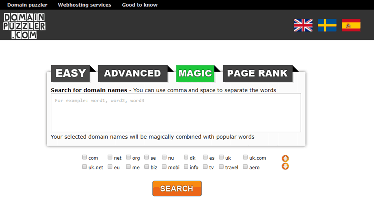 domain name recommendation