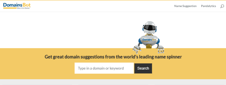 domain name suggestions generator