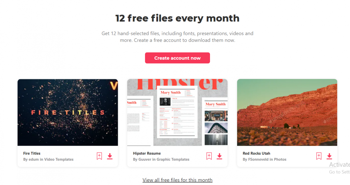 envato elements login